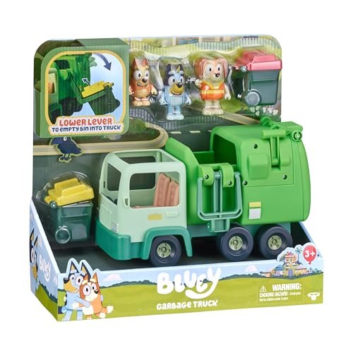 Bluey Dump Truck Toy – Official Construction Playset